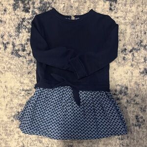 Vineyard Vines Navy and Blue Kids Dress